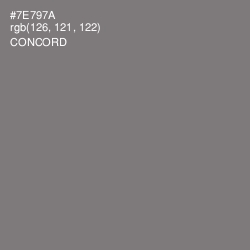 #7E797A - Concord Color Image