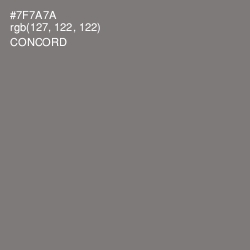 #7F7A7A - Concord Color Image
