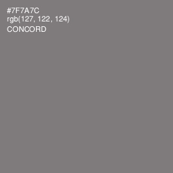 #7F7A7C - Concord Color Image