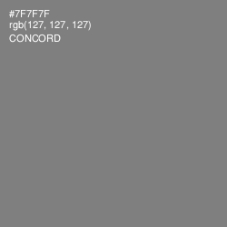 #7F7F7F - Concord Color Image
