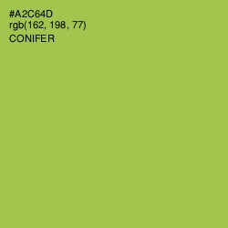 #A2C64D - Conifer Color Image