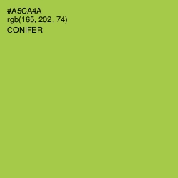 #A5CA4A - Conifer Color Image