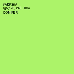 #ADF36A - Conifer Color Image
