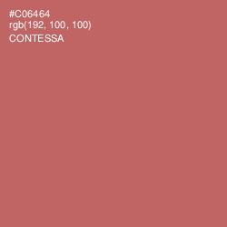 #C06464 - Contessa Color Image