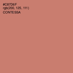 #C87D6F - Contessa Color Image