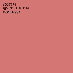 #D37674 - Contessa Color Image