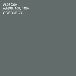 #626C6A - Corduroy Color Image