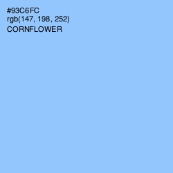 #93C6FC - Cornflower Color Image