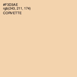 #F3D3AE - Corvette Color Image