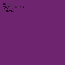 #6F246F - Cosmic Color Image