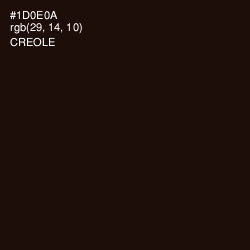 #1D0E0A - Creole Color Image