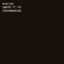 #16110C - Crowshead Color Image