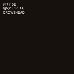 #17110E - Crowshead Color Image