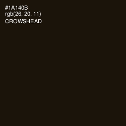 #1A140B - Crowshead Color Image