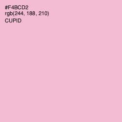 #F4BCD2 - Cupid Color Image