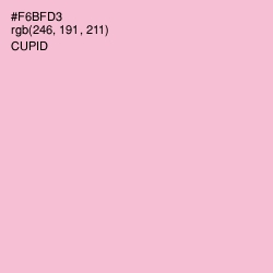 #F6BFD3 - Cupid Color Image