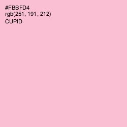 #FBBFD4 - Cupid Color Image
