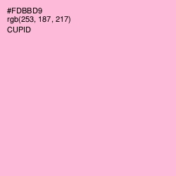 #FDBBD9 - Cupid Color Image