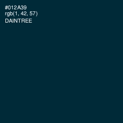 #012A39 - Daintree Color Image