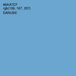 #6AA7CF - Danube Color Image