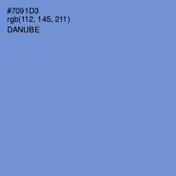 #7091D3 - Danube Color Image