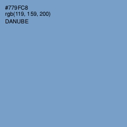 #779FC8 - Danube Color Image