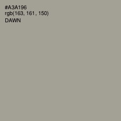 #A3A196 - Dawn Color Image