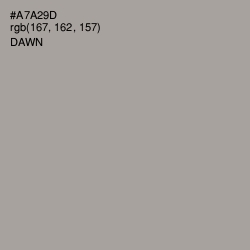 #A7A29D - Dawn Color Image