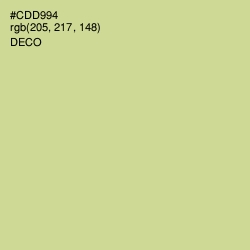 #CDD994 - Deco Color Image