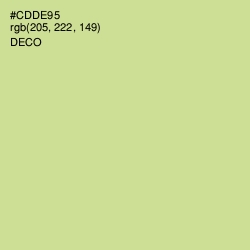 #CDDE95 - Deco Color Image