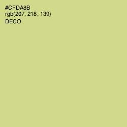 #CFDA8B - Deco Color Image