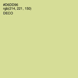 #D6DD96 - Deco Color Image