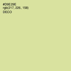 #D9E29E - Deco Color Image