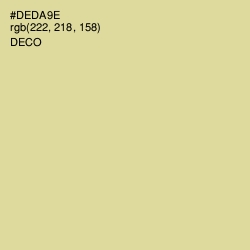#DEDA9E - Deco Color Image