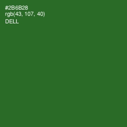 #2B6B28 - Dell Color Image