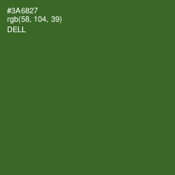 #3A6827 - Dell Color Image