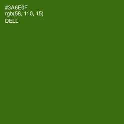 #3A6E0F - Dell Color Image