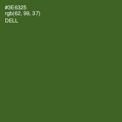 #3E6325 - Dell Color Image