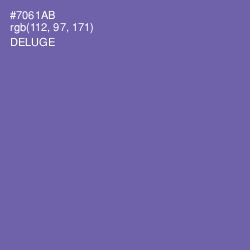 #7061AB - Deluge Color Image