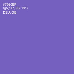 #7560BF - Deluge Color Image
