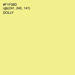 #F1F08D - Dolly Color Image