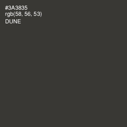 #3A3835 - Dune Color Image