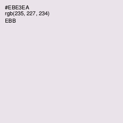 #EBE3EA - Ebb Color Image