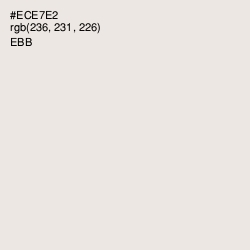 #ECE7E2 - Ebb Color Image