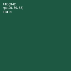 #1D5942 - Eden Color Image