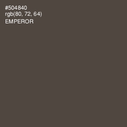#504840 - Emperor Color Image