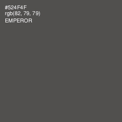 #524F4F - Emperor Color Image