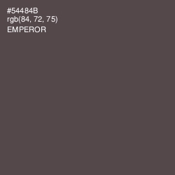 #54484B - Emperor Color Image