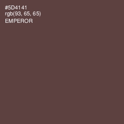 #5D4141 - Emperor Color Image