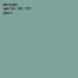 #81A39D - Envy Color Image